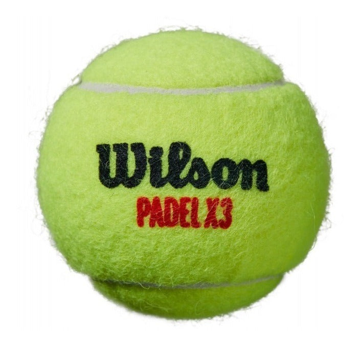 Bola De Tenis Wilson Padel X3