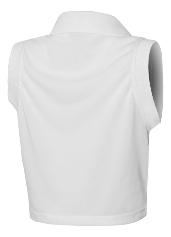 Regata Feminina Wilson Cropped Tour Cor Branco