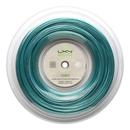 Corda Luxilon Eco Power 1.25mm Rolo Cor Verde