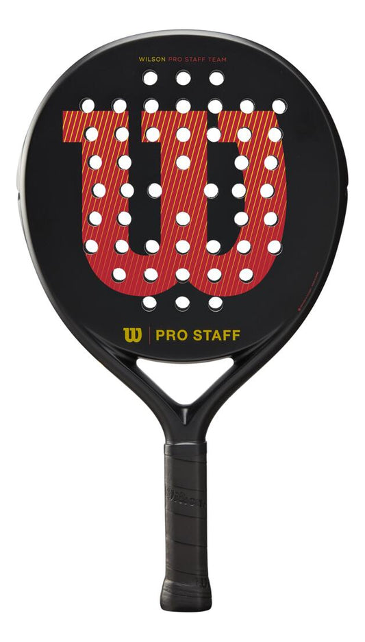 Raquete De Padel Wilson Pro Staff Team V2 Cor Preto E Vermel