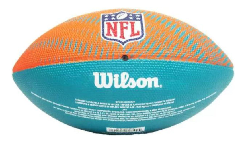 Bola De Futebol Americano Wilson Nfl Team Tailgate Jr Miami