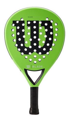 Raquete de raquete de padel Blade Team Green Wilson