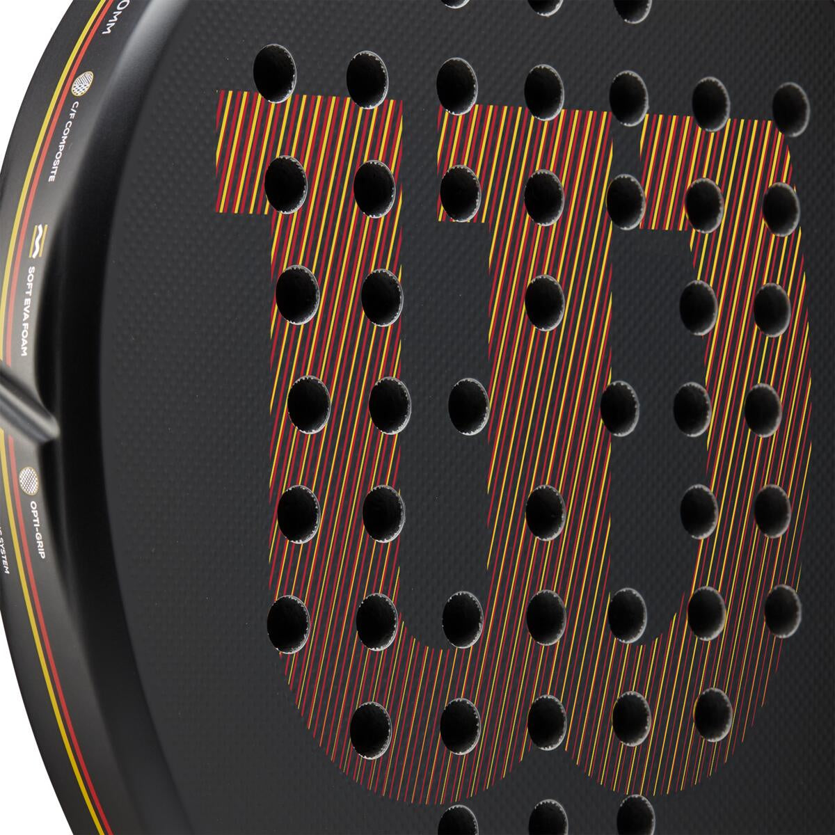 Raquete De Padel Wilson Pro Staff Elite V2 Cor Preto