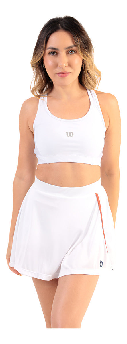 Saia Short Feminina Wilson Tour Cor Branco