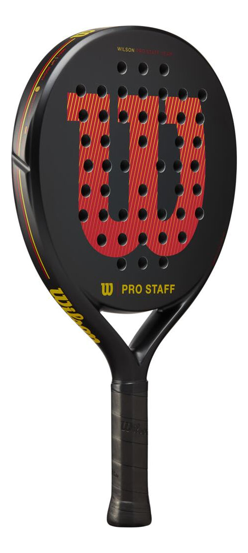 Raquete De Padel Wilson Pro Staff Team V2 Cor Preto E Vermel