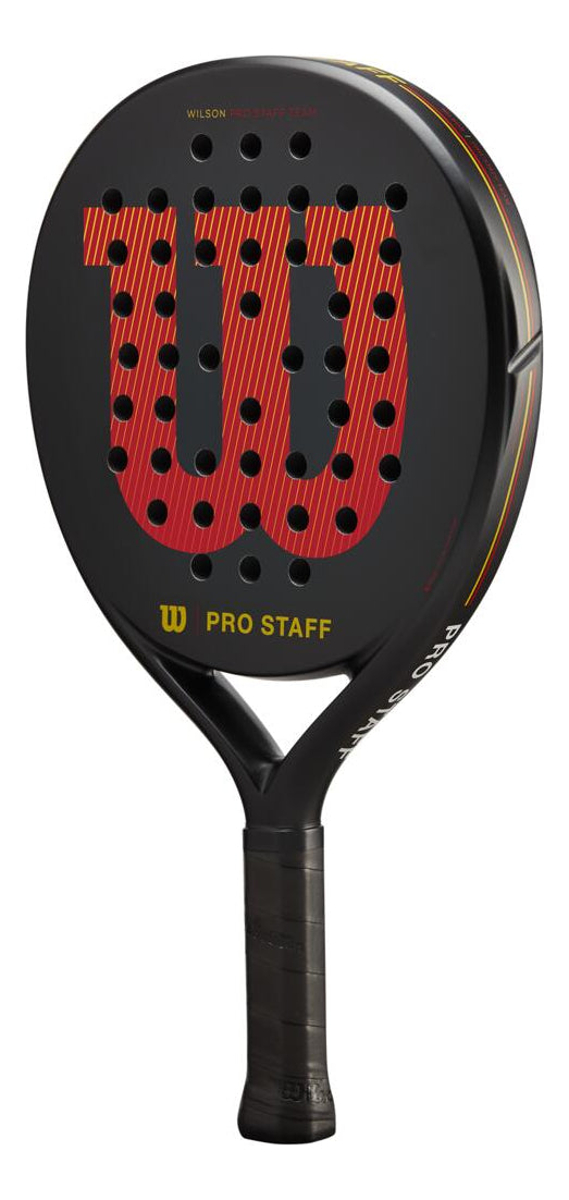 Raquete De Padel Wilson Pro Staff Team V2 Cor Preto E Vermel