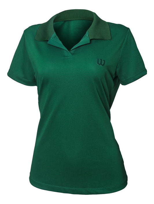 Camiseta Polo Feminina Wilson Tour Cor Verde