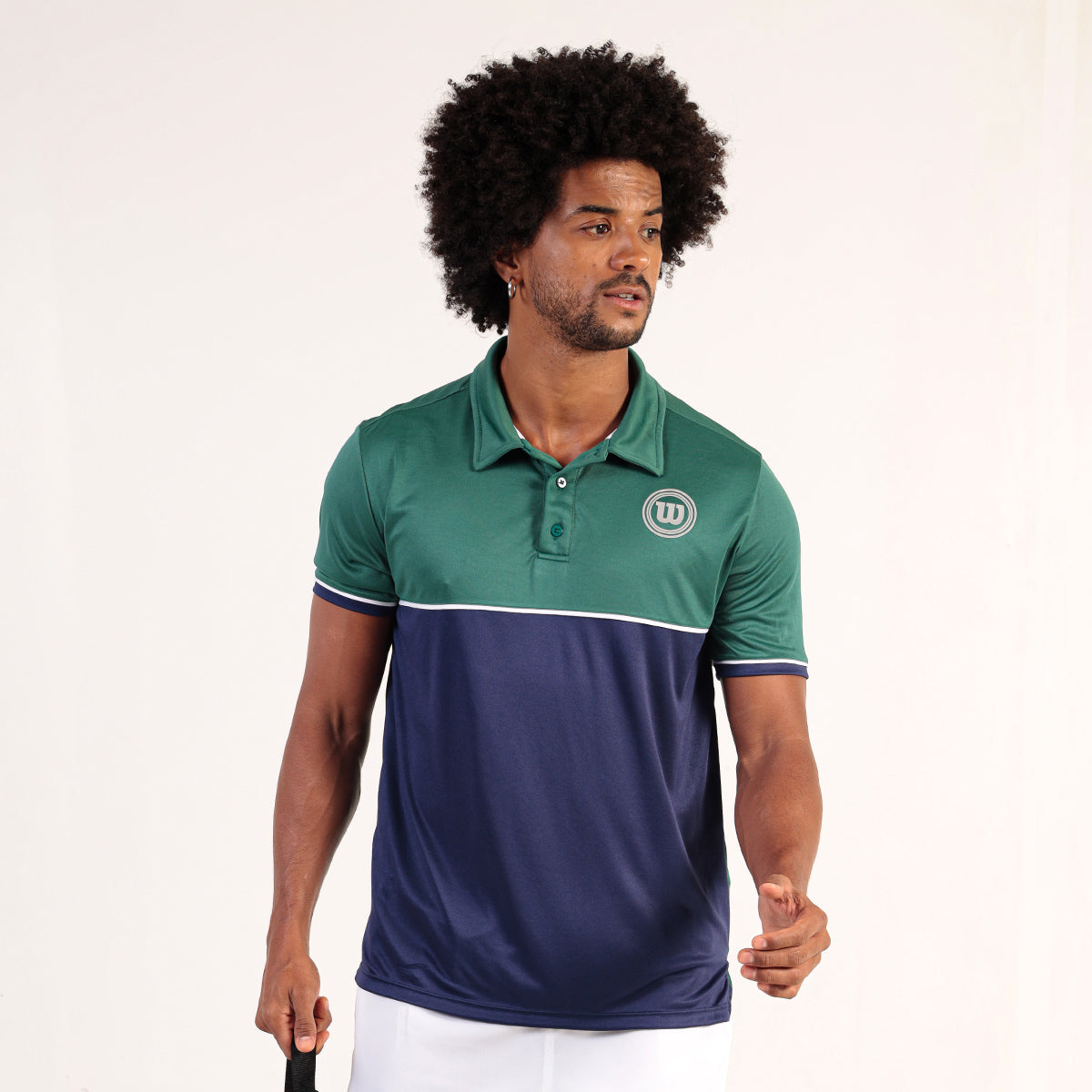 Camiseta Polo Masculina Performance Tour League Cor Marinho