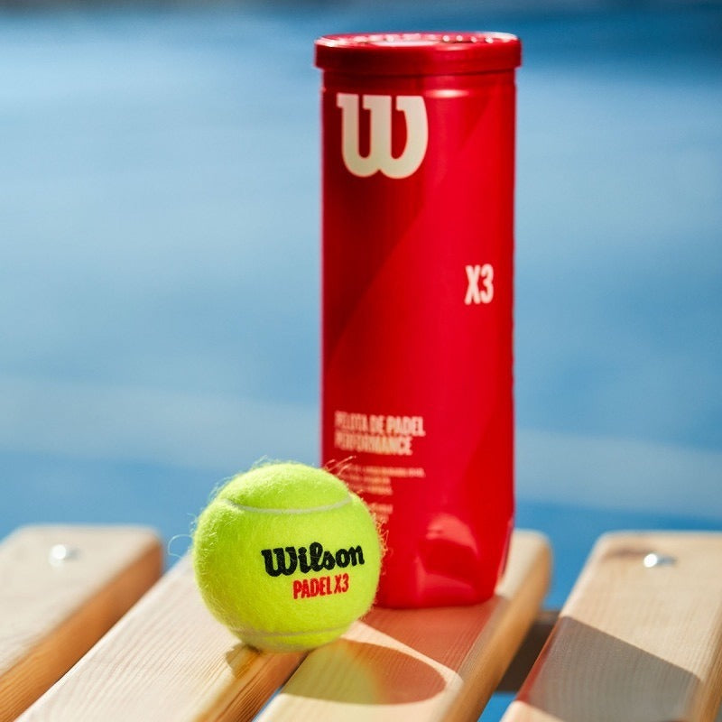 Bola De Tenis Wilson Padel X3