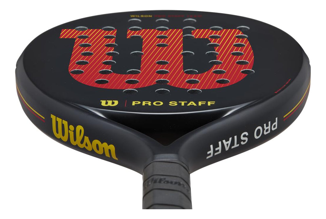 Raquete De Padel Wilson Pro Staff Team V2 Cor Preto E Vermel