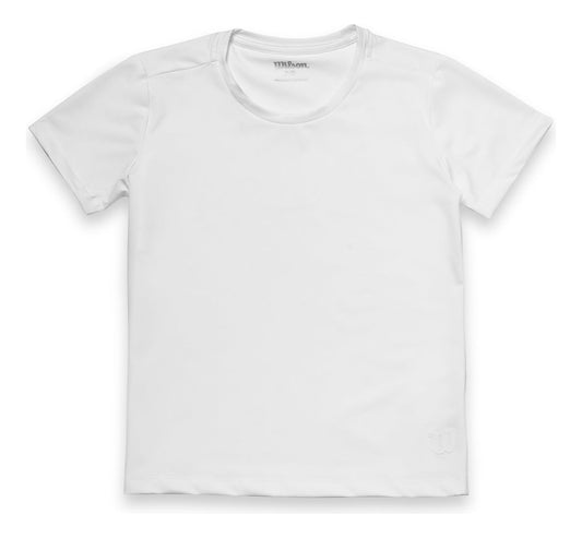 Camiseta Infantil Wilson Core Basic Cor Branco